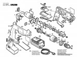 Bosch 0 601 934 770 Gsr 7,2 Ve-1 Cordless Screwdriver 7.2 V / Eu Spare Parts